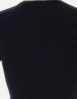 T-shirt "Signature Contrast" VESJTS020JS0070 BLKHERWHT COURREGES 