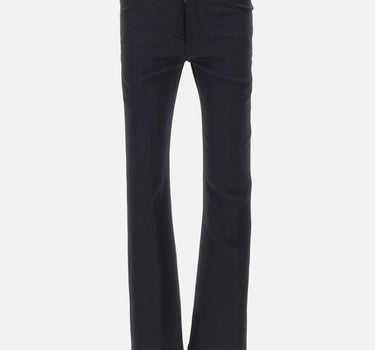 "Signature 70's Bootcut Pants" VESCPA021PL0007 BLACK COURREGES 