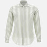 Camicia in cotone e lino K75CAMK01 TES0K1560701 ELEVENTY 