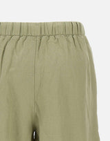 "Linen drawstring shorts" P35217 84 SUN68 