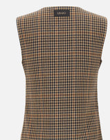 Vestito corto a quadretti MF5160T4335 P9002 LIU-JO 