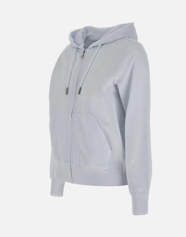 "Hoodie zip fleece sweatshirt" F35224 01 SUN68 