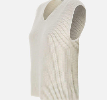 Gilet in maglia di misto cotone V182279857 137OWT VINCE. 