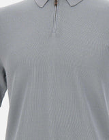 Polo in cotone con mezza zip M76MAGM90 MAG0M00808 ELEVENTY 