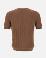Maglia in seta a maniche corte 43116 23510168 GRAN SASSO 