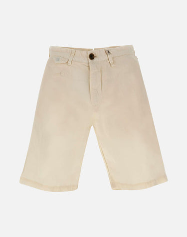 Shorts "Zeus S" in cotone e lino 24M74B72 04 MYTHS 