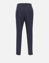Pantaloni in misto lana e seta 50560833 404 BOSS 