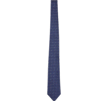 Cravatta in seta con motivo geometrico UCRVKRC01M1702 000 KITON 