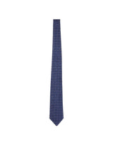 Cravatta in seta con motivo geometrico UCRVKRC01M1702 000 KITON 