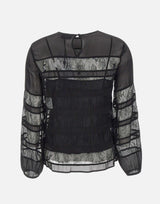 Blusa con pizzo "Piquet" 2523116102200 001 MARELLA 