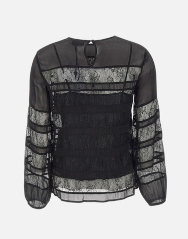 Blusa con pizzo "Piquet" 2523116102200 001 MARELLA 