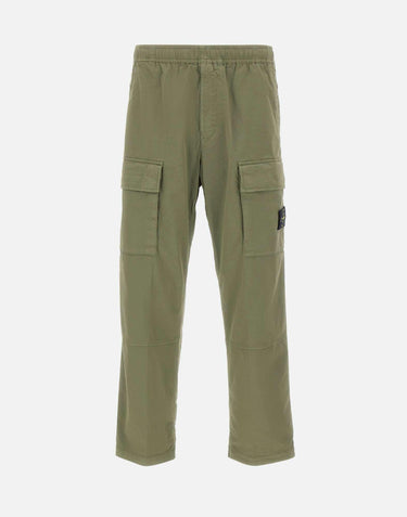 Pantalone cargo in twill di cotone stretch 3100020S0A10 V005G STONE ISLAND 