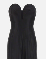 Abito midi con scollo strutturato 26EJR0308VI0267 P001 RABANNE 