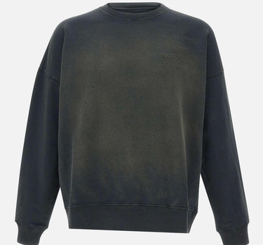 Felpa in cotone con ricamo logato GUP01938 P00214690498 GOLDEN GOOSE 