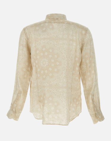 Camicia Pamplona in lino PAMP001 00387H11 MC2 SAINT BARTH 