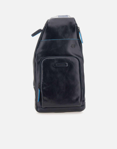 Zaino  "Mini Blue Square" in pelle CA5577B2V BLU PIQUADRO 