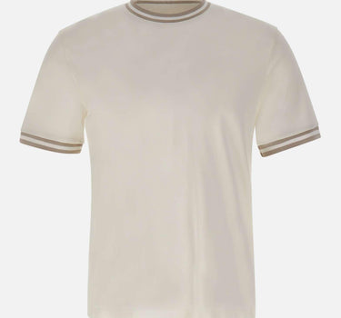 T-shirt con profili a righe M75TSHM13 TES0M291010301 ELEVENTY 
