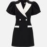 Emma mini dress 25031139 BLKWHT REBECCA VALLANCE 