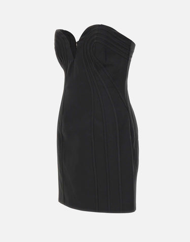 "Satin mini dress" 114417 100 ROTATE BIRGER CHRISTENSEN 