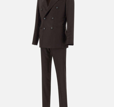 Completo due pezzi in lana vergine 43027 0002 BARBA 