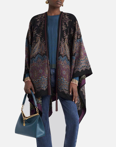 Mantella  in lana, seta e modal WRBD0012 AQ241X0886 ETRO 