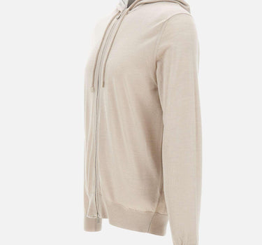 Felpa full zip in misto lana M76MAGM69 MAG0M0430206 ELEVENTY 