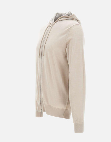 Felpa full zip in misto lana M76MAGM69 MAG0M0430206 ELEVENTY 