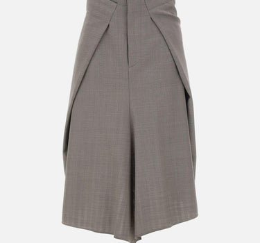 Gonna midi sartoriale 1226WSK007224B NICKEL VICTORIA BECKHAM 