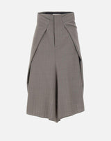 Gonna midi sartoriale 1226WSK007224B NICKEL VICTORIA BECKHAM 