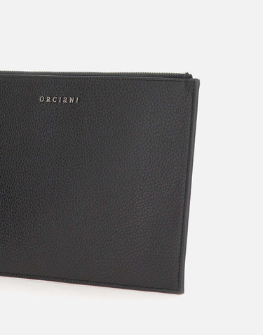Pochette "Micron"  in pelle SU0119MIC NERO ORCIANI 