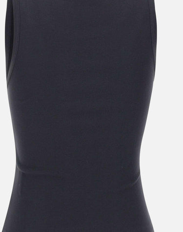 Canotta in cotone con stampa VAQ11T025 BLACK VAQUERA 
