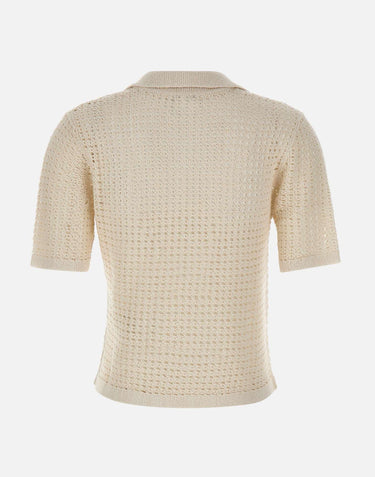Maglia in seta a maniche corte M81MAGM28 MAG0M02000 ELEVENTY 