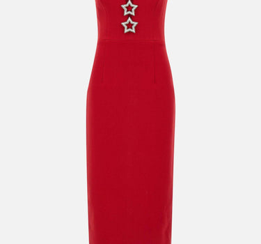 Abito "Akari" 24041733 RED REBECCA VALLANCE 