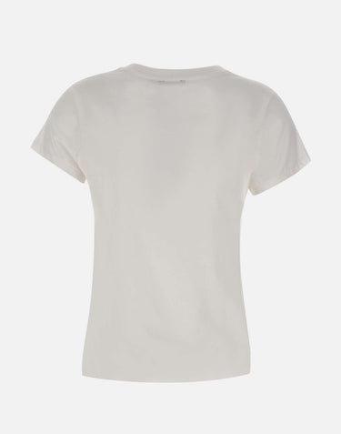 T-shirt a V in cotone 211B14611 007 POLO RALPH LAUREN 