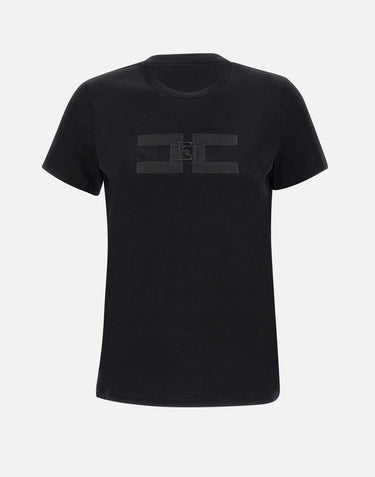 T-shirt in jersey di cotone MA00756E2 110 ELISABETTA FRANCHI 