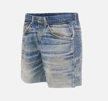 "Peace shell shorts" 12008 DENIM SATISFY 