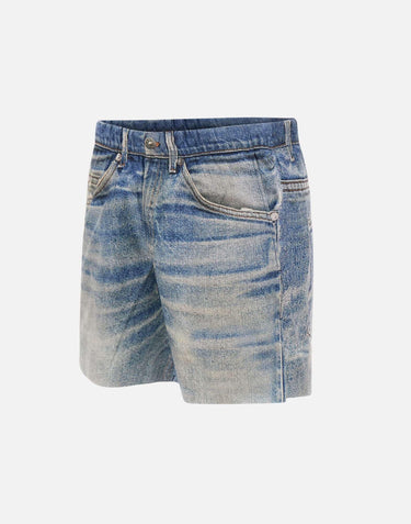 "Peace shell shorts" 12008 DENIM SATISFY 