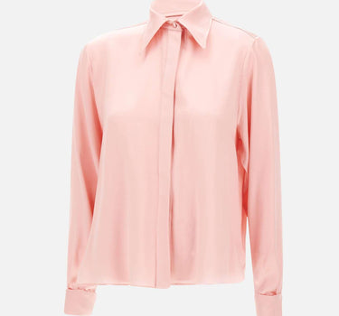 Camicia in seta H225SHRT PINK HEBE STUDIO 
