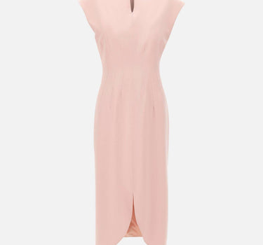 Abito midi a clessidra RZ16446 PINK NISSA 