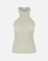 "Ribbed jersey tank top" PS25441200 000 ANDREADAMO 