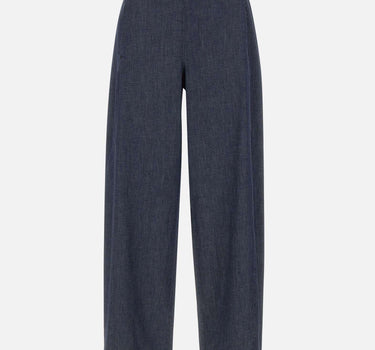 Pantaloni palazzo effetto denim P538P000426N 034 ELENA MIRO' 