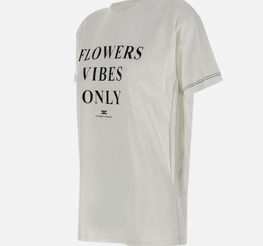 T-shirt in jersey di cotone leggero MA03051E2 270 ELISABETTA FRANCHI 