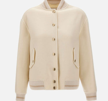 Bomber in lana L85GBTL02 TES0L1060101 ELEVENTY 