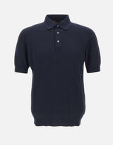 Polo in cotone a punto quadretto PL1MC CR14Q890 FILIPPO DE LAURENTIIS 