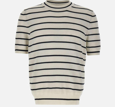 Maglia in cotone a righe 23165 18064005 GRAN SASSO 