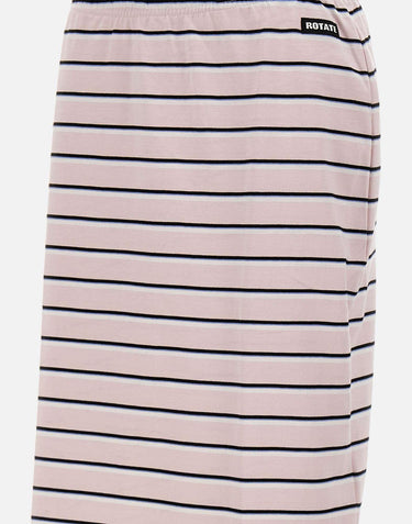 Gonna midi in jersey a righe 115474 1810 ROTATE BIRGER CHRISTENSEN 
