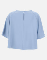 Blusa corta svasata SP1TZ007 0080 KAOS 