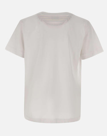 T-shirt "Lit" in cotone LITVR0331 BIANCO BOB 