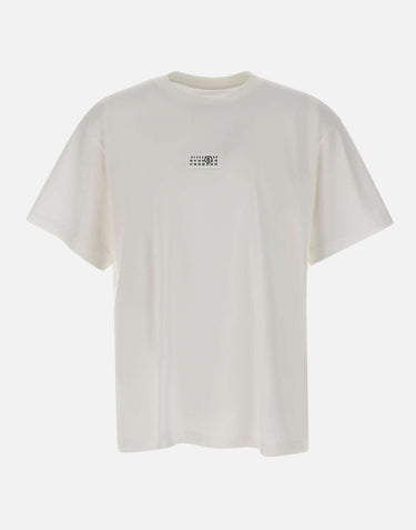 T-shirt con numeric logo SH0GC0032 S24312101 MM6 MAISON MARGIELA 