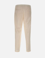 Pantaloni in misto lino con coulisse 26PG1649 04 PERFECTION 